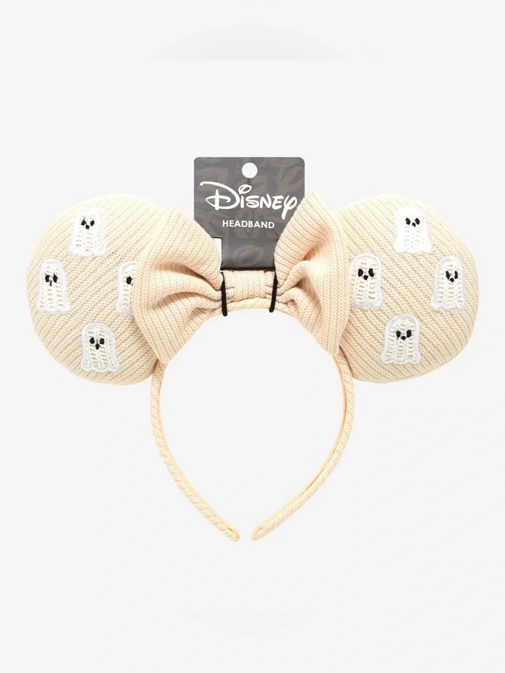 New Disney Minnie Mouse Knit Ghost Icon Ears